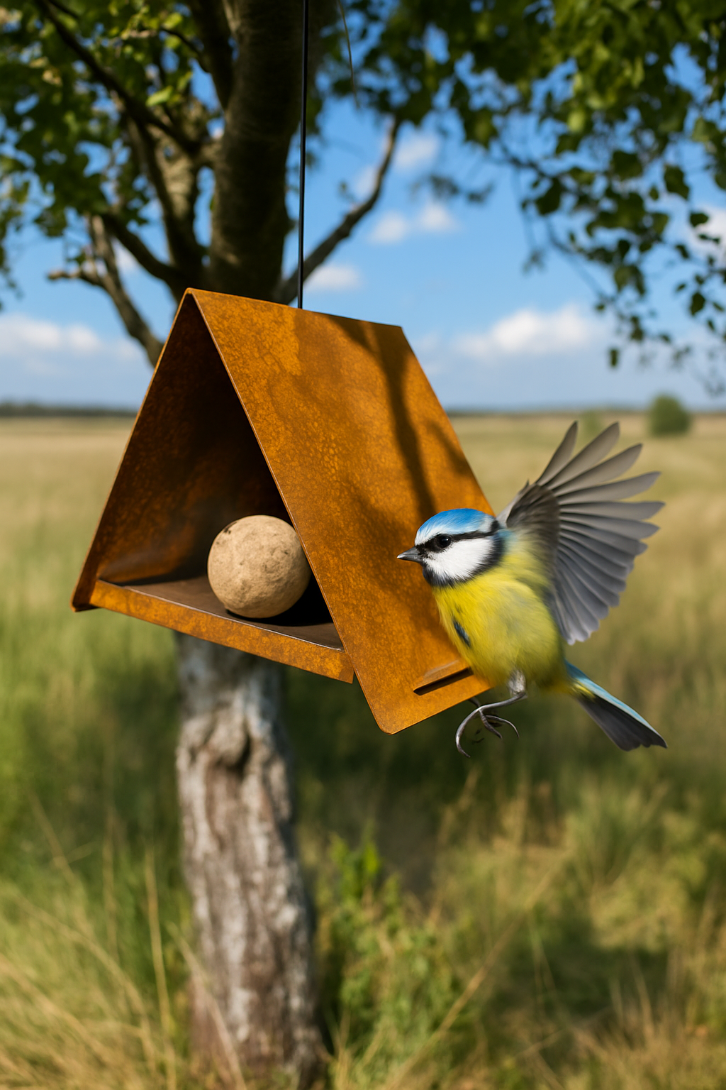 Katvriendelijke vogels in de tuin | Veilig vogelvoer op hoogte