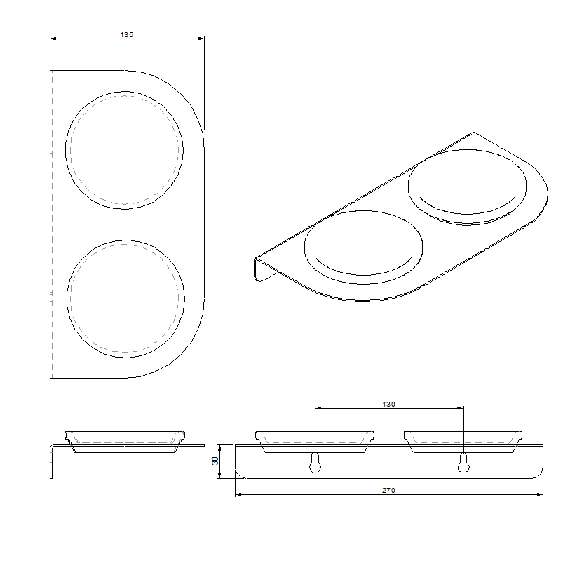 Vogelvoederschaal BASE