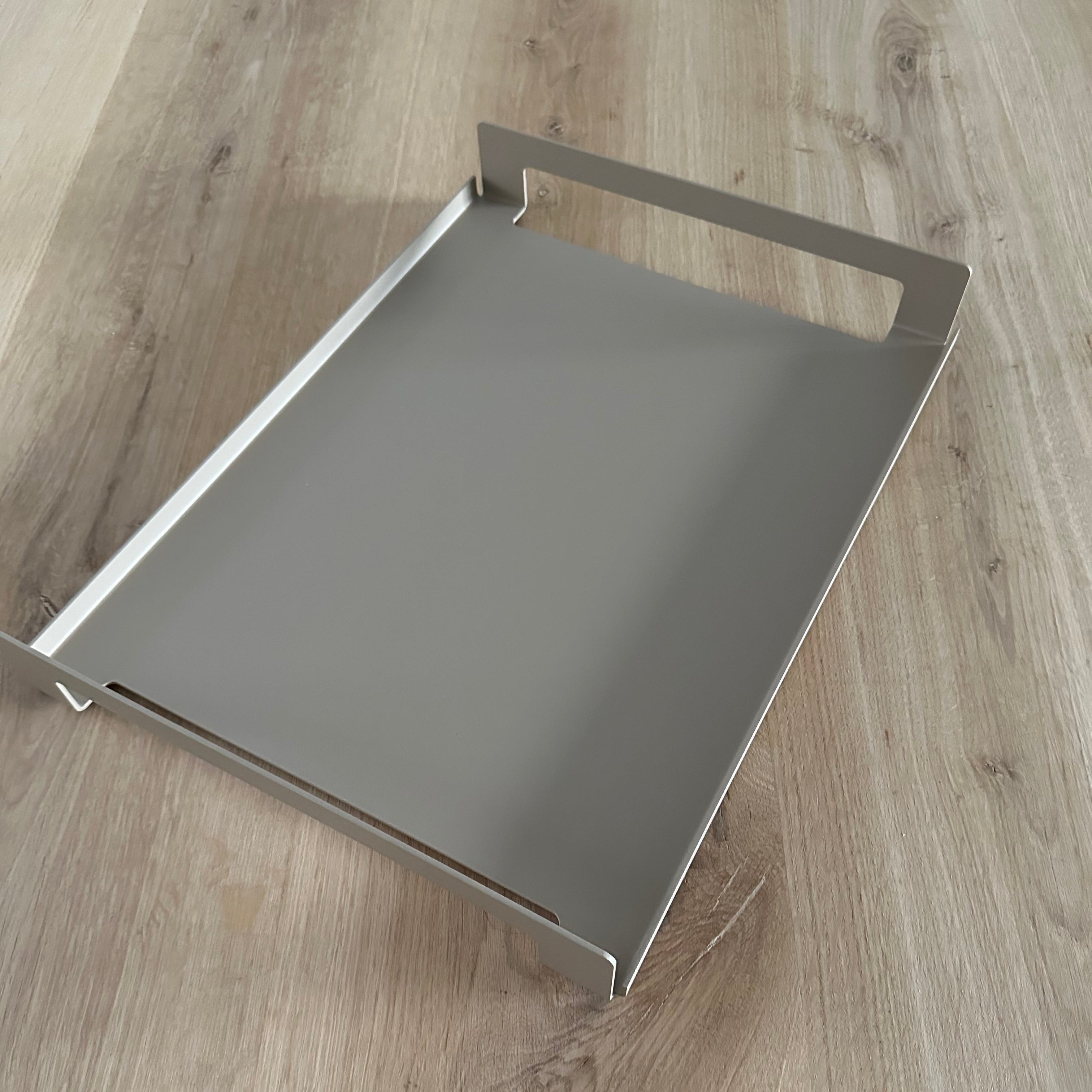 Dienblad TACTIC – poedergecoat aluminium dienblad