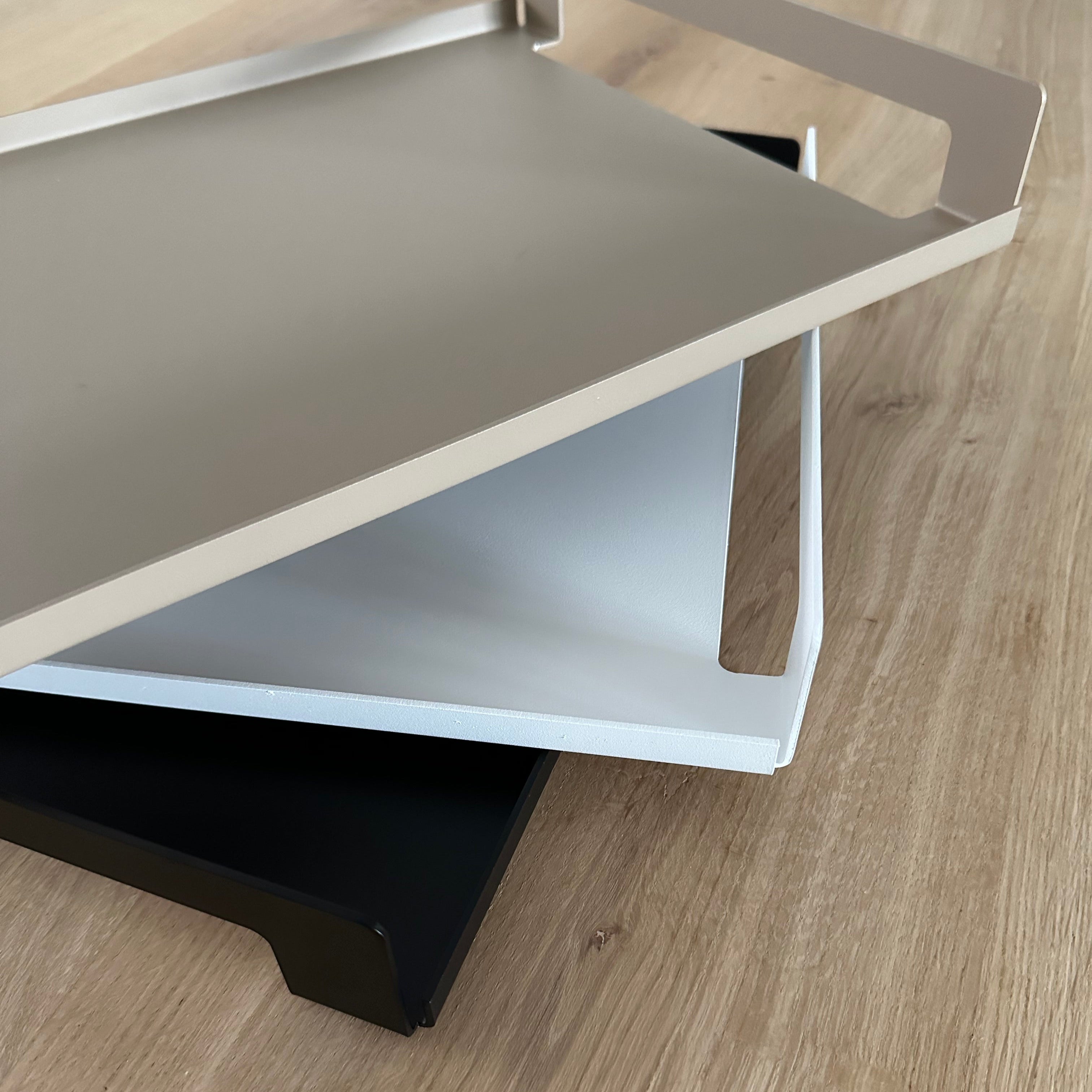 Dienblad TACTIC – poedergecoat aluminium dienblad