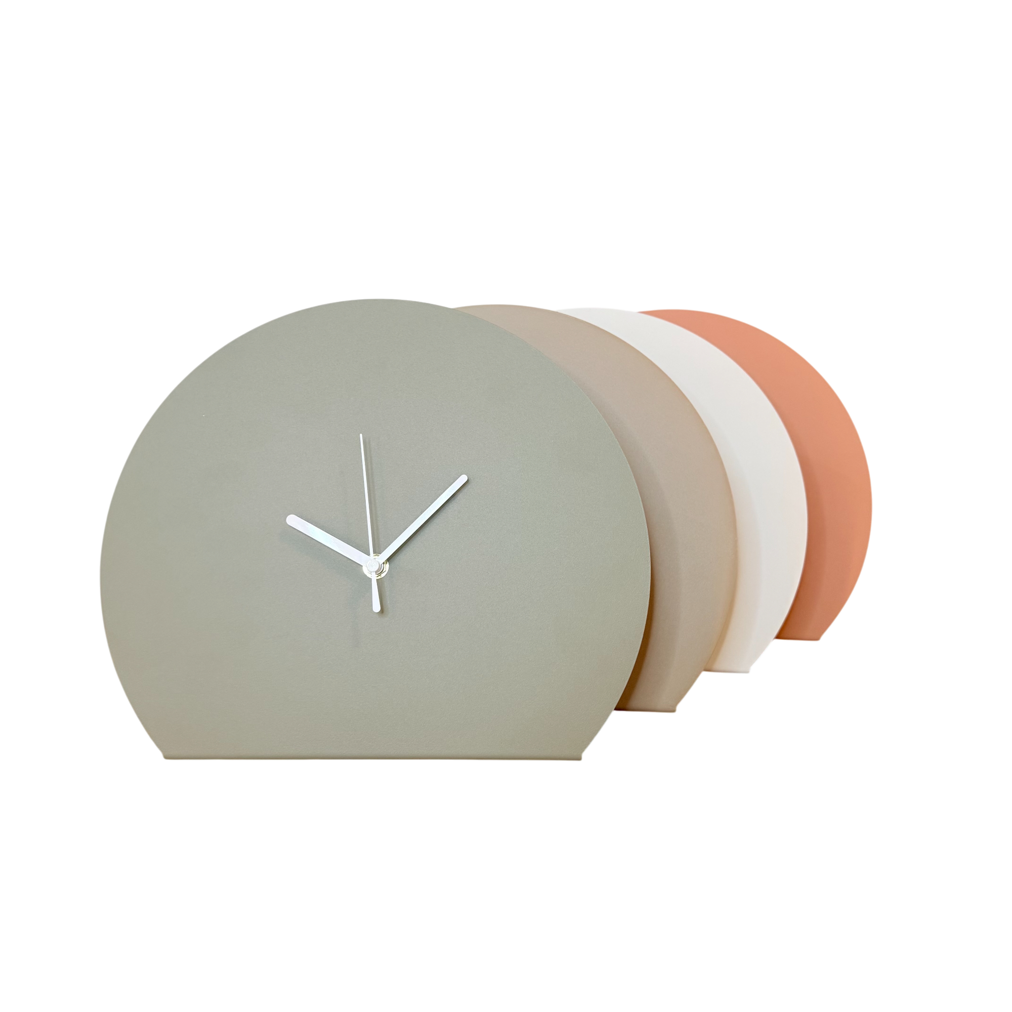 Klok DRIFT, moderne wandklok met strak en minimalistisch ontwerp.