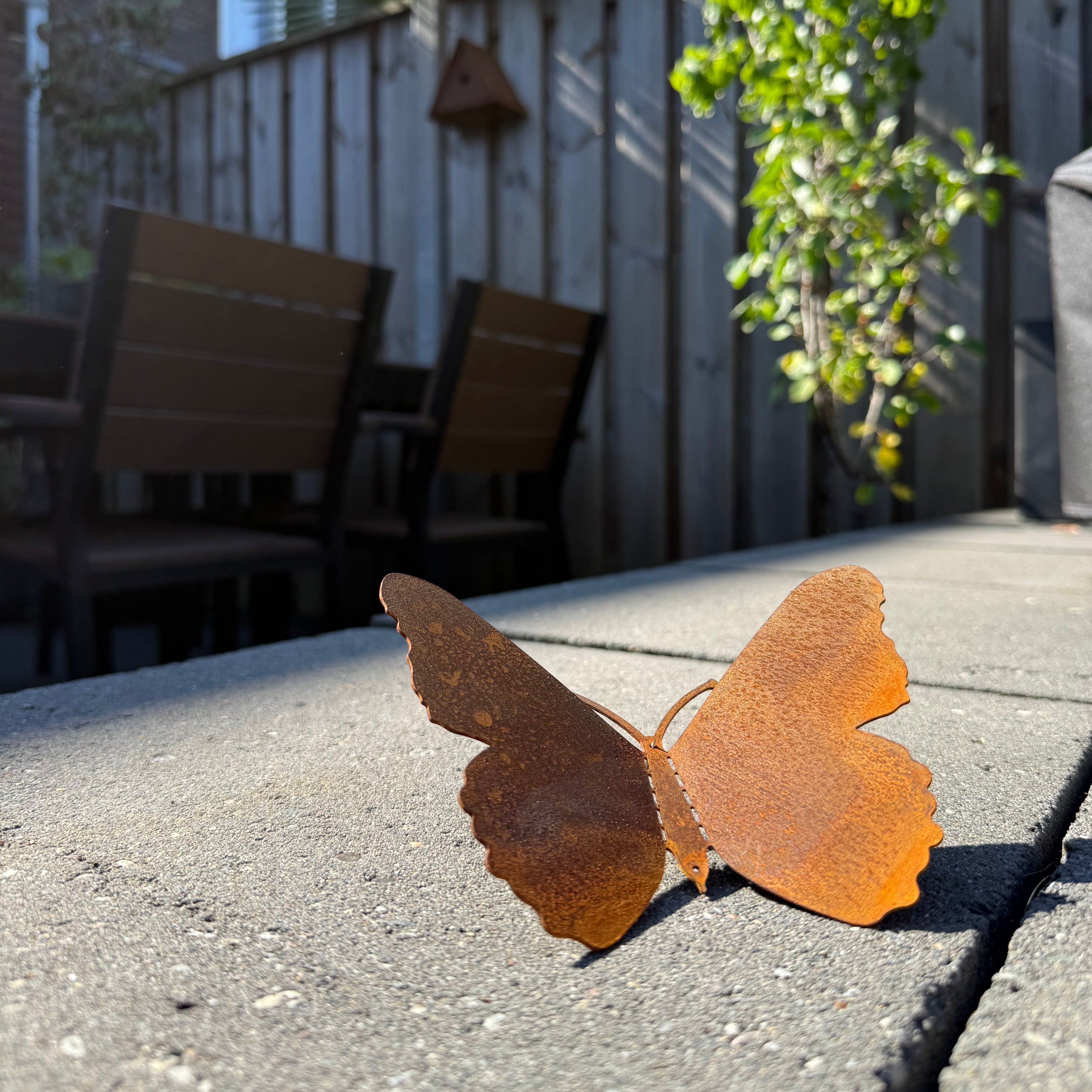 BUNDEL | Tuinvorm BUTTERFLIES + Vogelhuis NEBULA