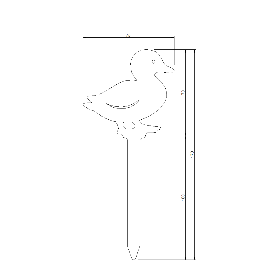 Tuinsteker MINIQUACK