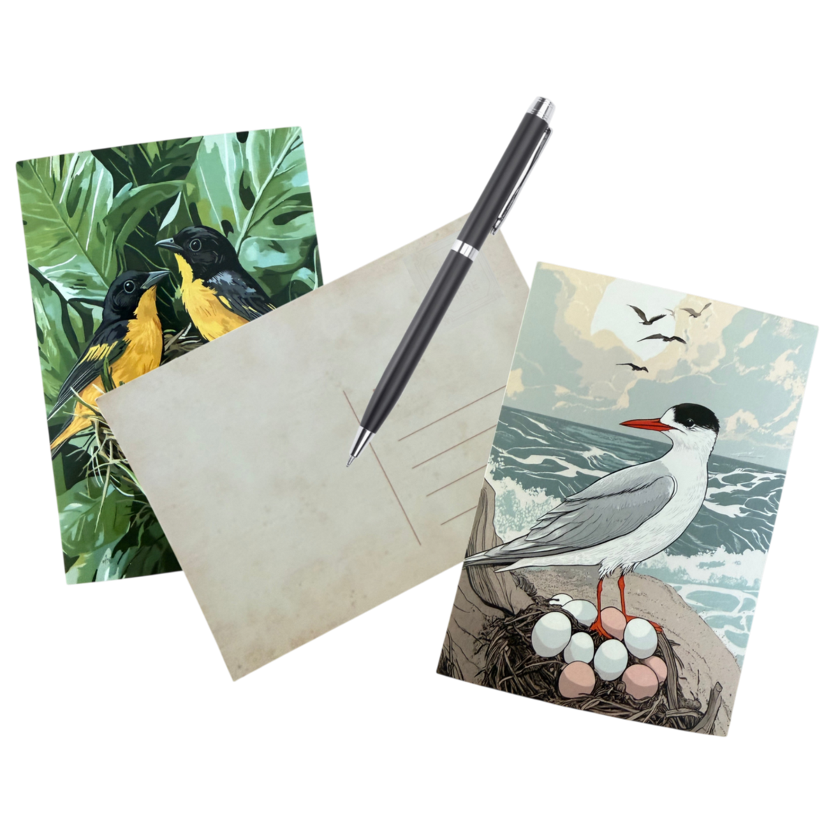 Wenskaart GIFT van Stalen Design, persoonlijke kaart met handgeschreven boodschap en cortenstalen verrassing.