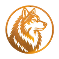 Wanddecoratie WOLF