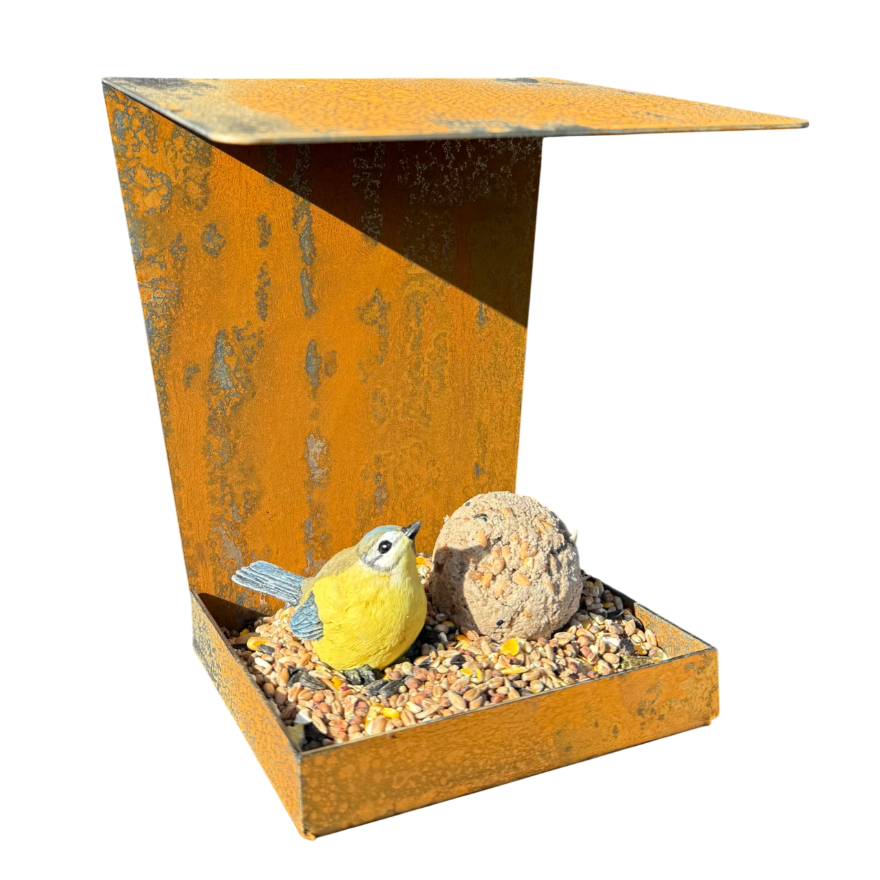 Vogelvoederhuis ULTRA – wandvoederhuis met lessenaarsdak