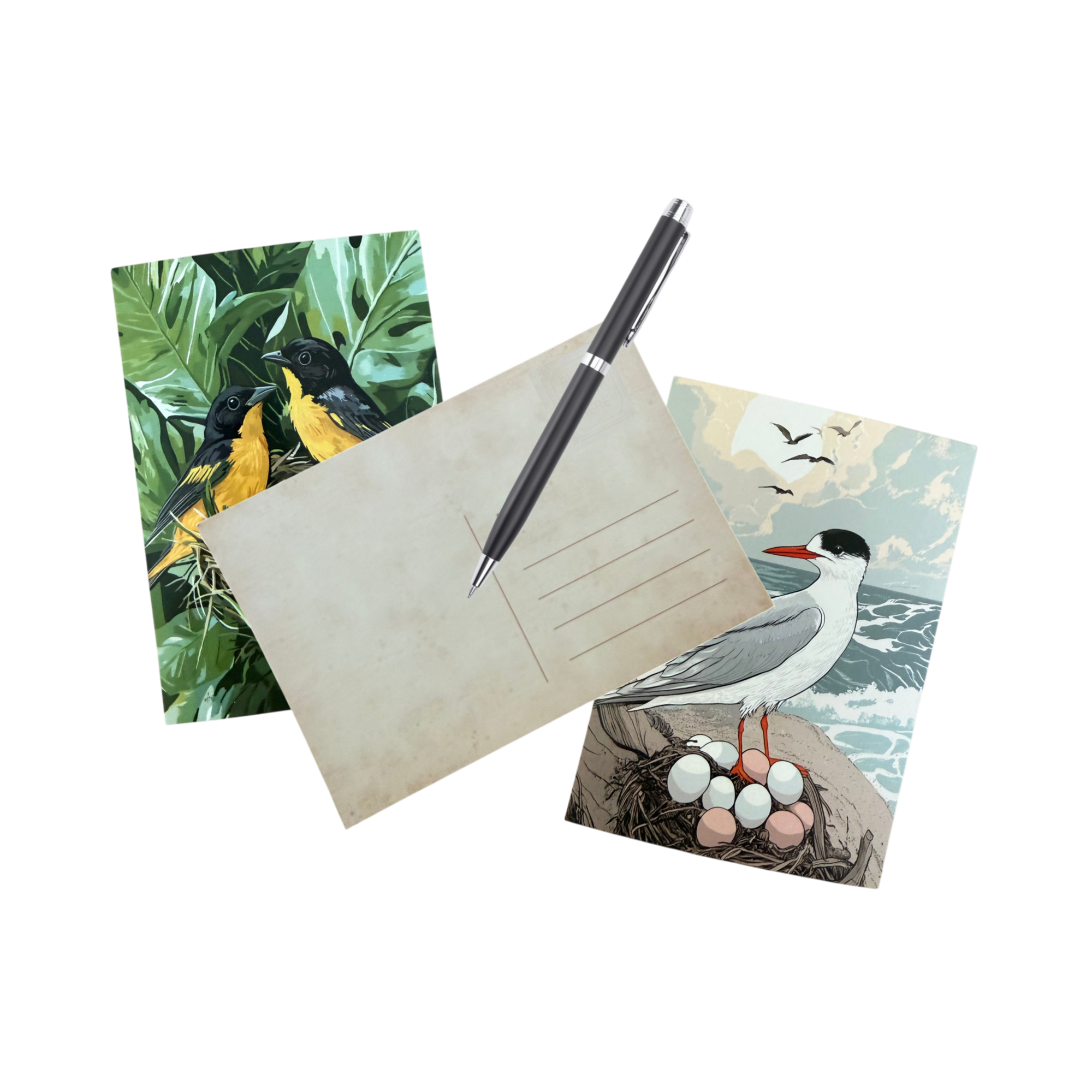 Wenskaart GIFT van Stalen Design, persoonlijke kaart met handgeschreven boodschap en cortenstalen verrassing.