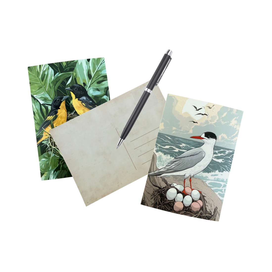 Wenskaart GIFT van Stalen Design, persoonlijke kaart met handgeschreven boodschap en cortenstalen verrassing.