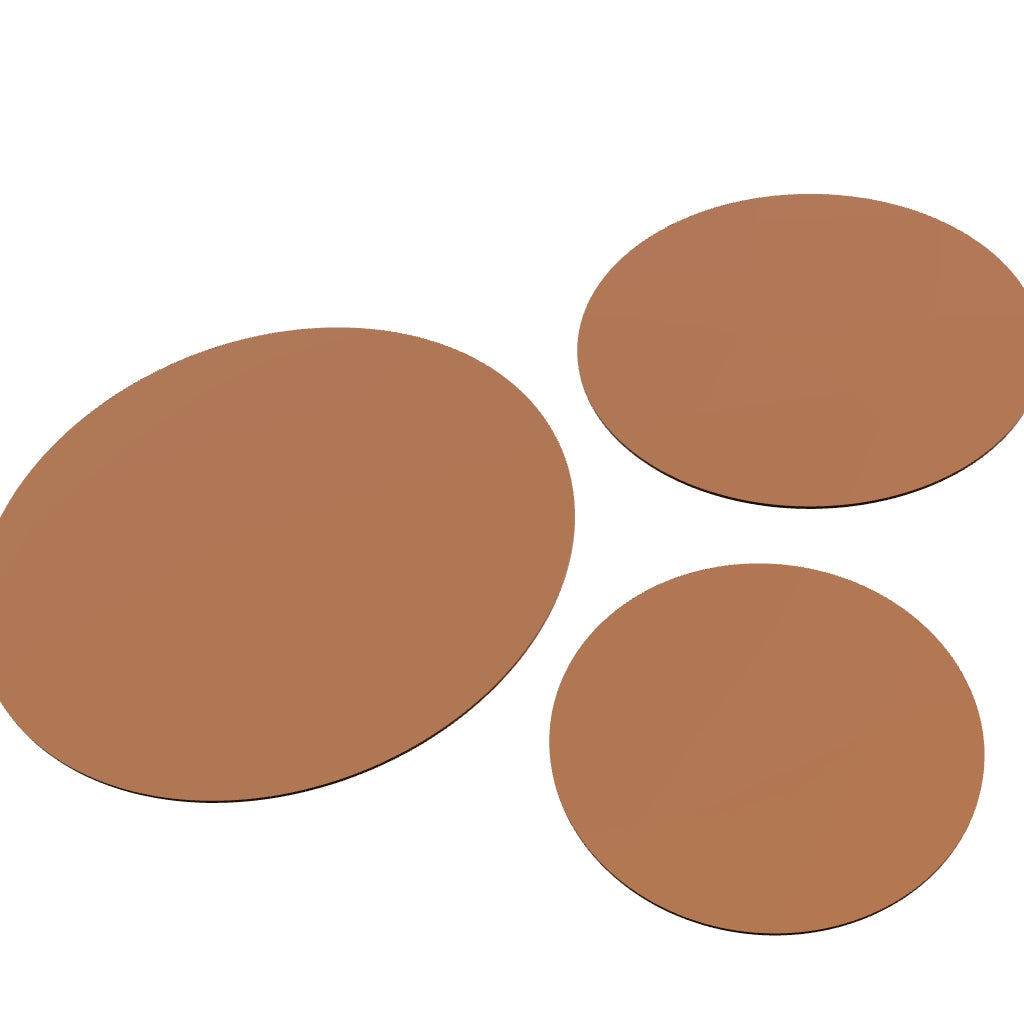 Stapsteen ROUND  – ronde cortenstalen stapsteen Ø30cm Ø35cm Ø40cm