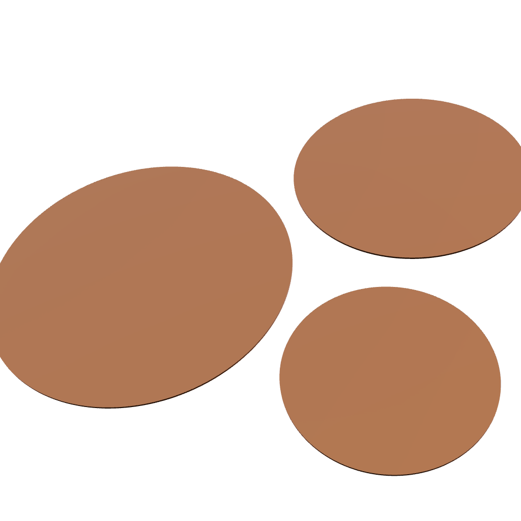 Stapsteen ROUND  – ronde cortenstalen stapsteen Ø30cm Ø35cm Ø40cm